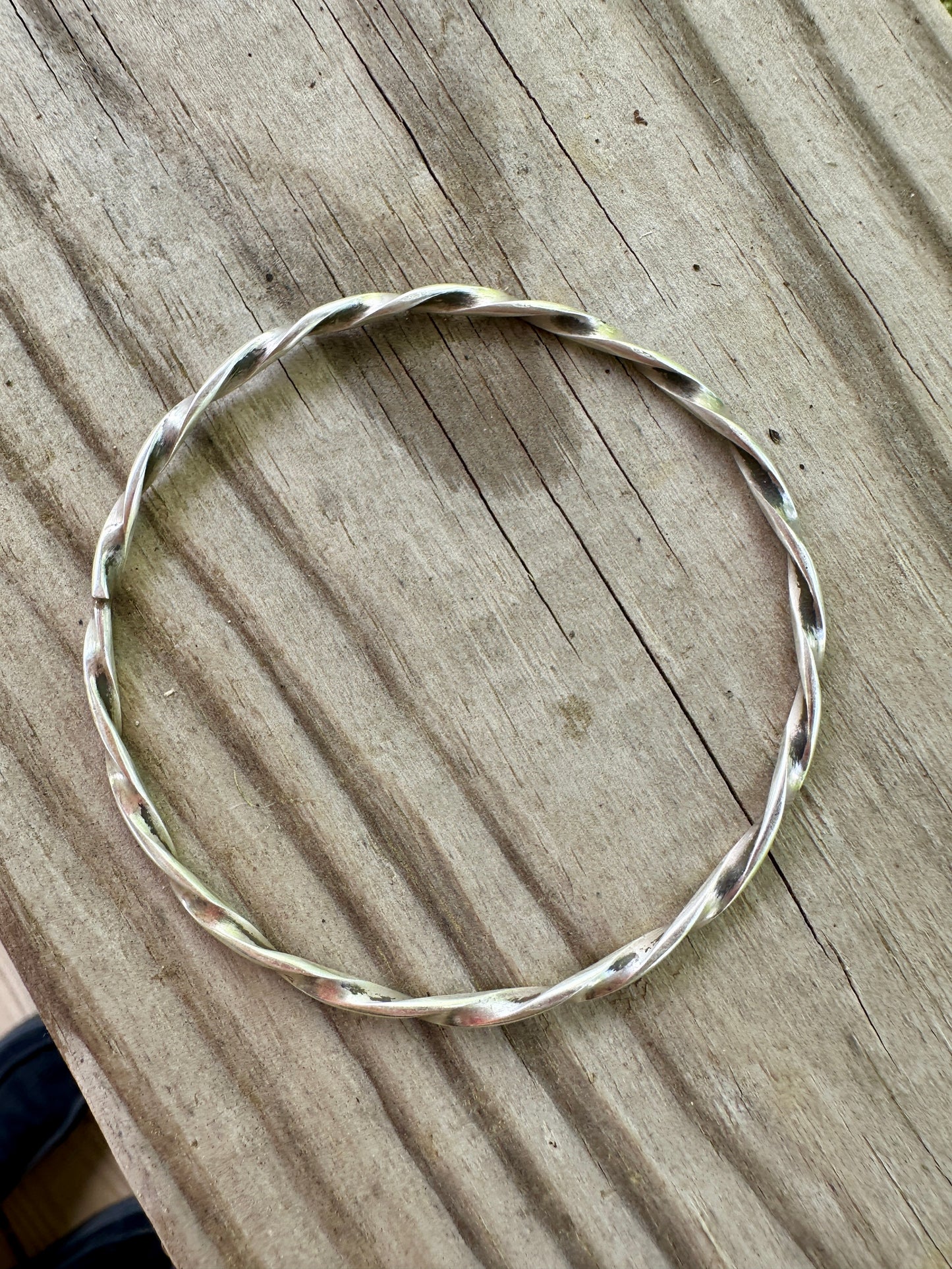 Sterling Silver Bangle Bracelet