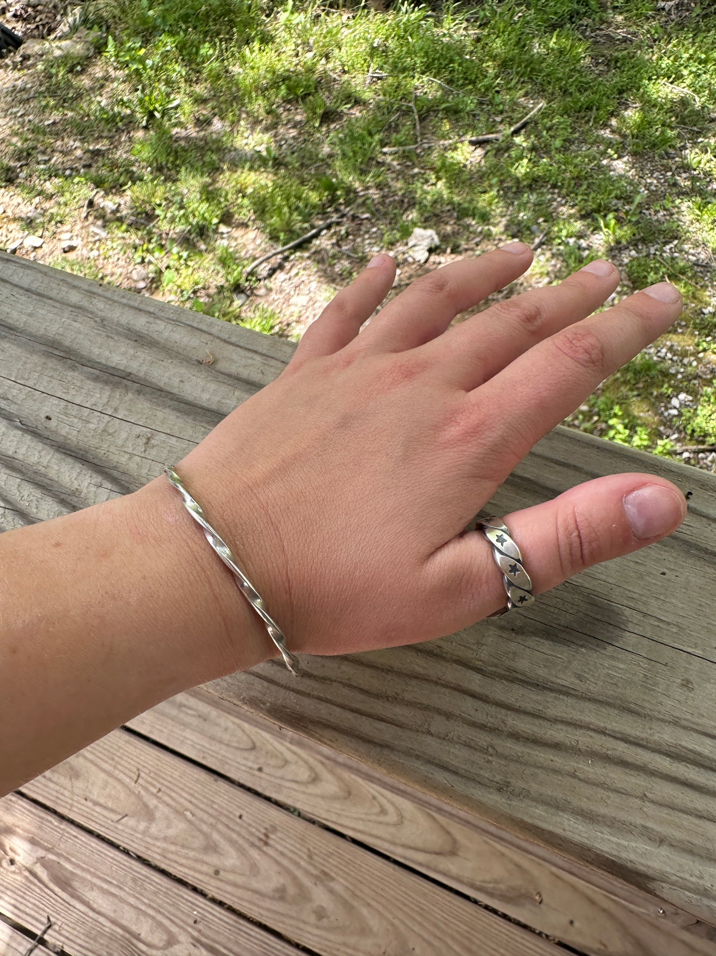 Sterling Silver Bangle Bracelet