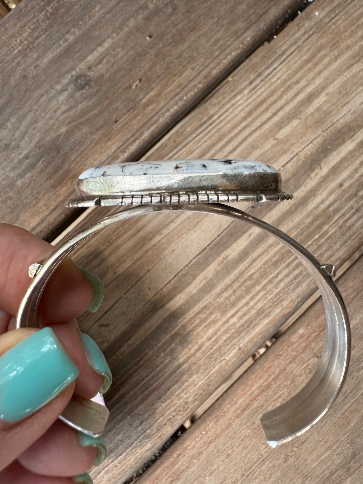 White Buffalo Cuff