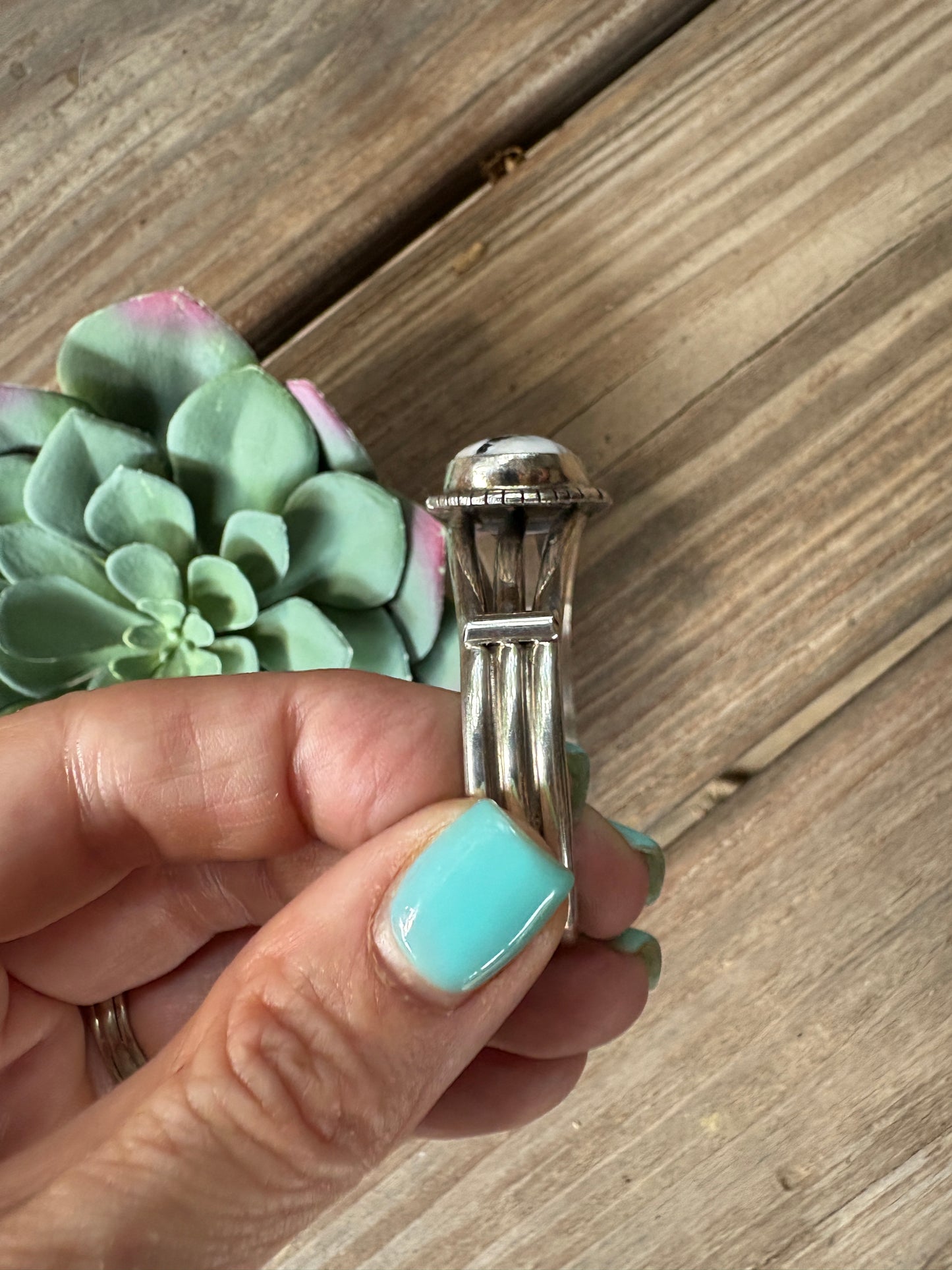 White Buffalo Cuff