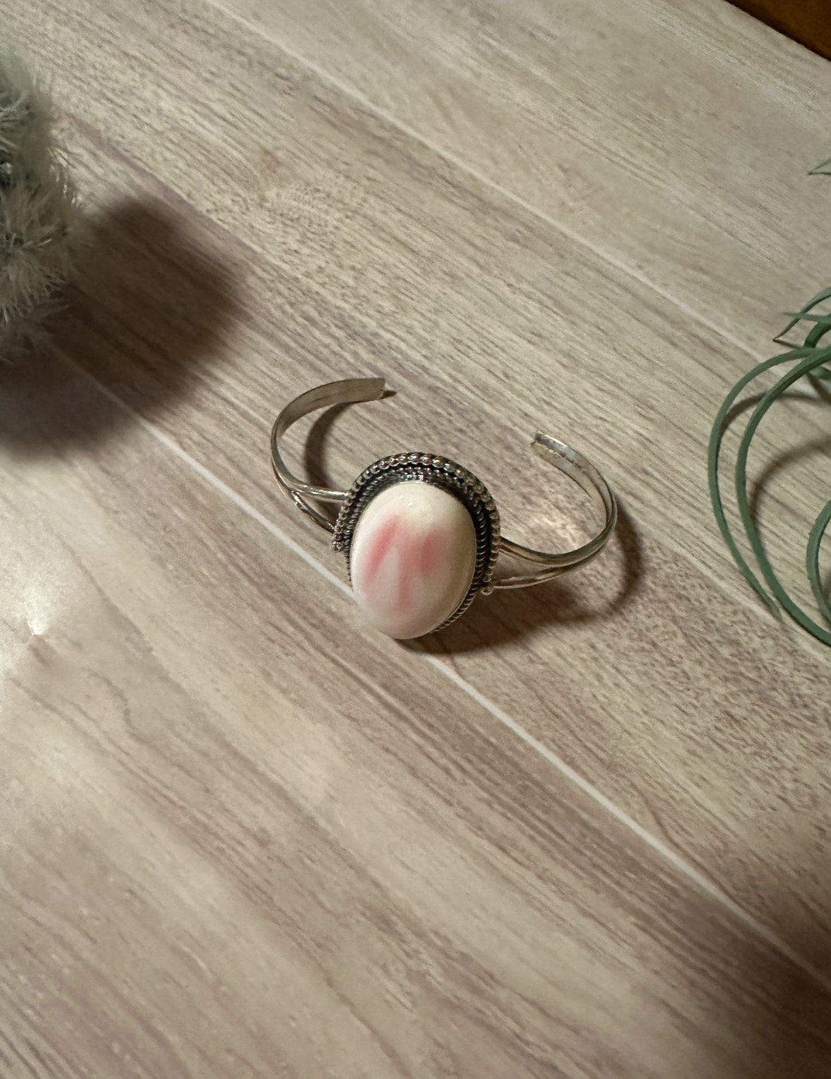 Pink Conch Bracelet