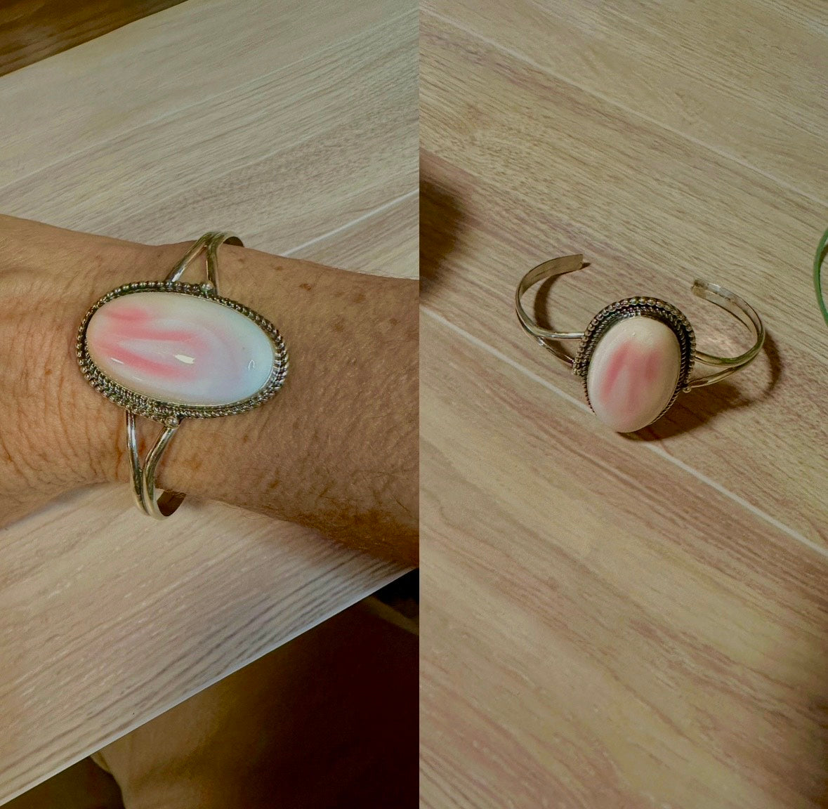 Pink Conch Bracelet
