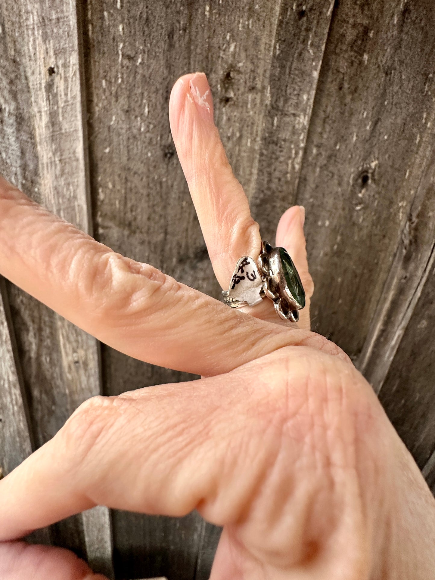 Green Emerald Ring