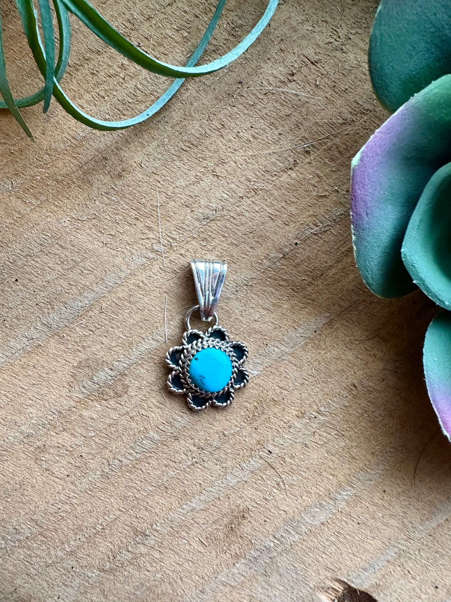 Kingman Turquoise Pendants