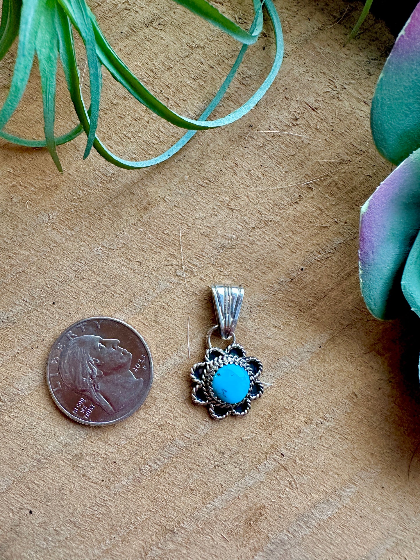 Kingman Turquoise Pendants