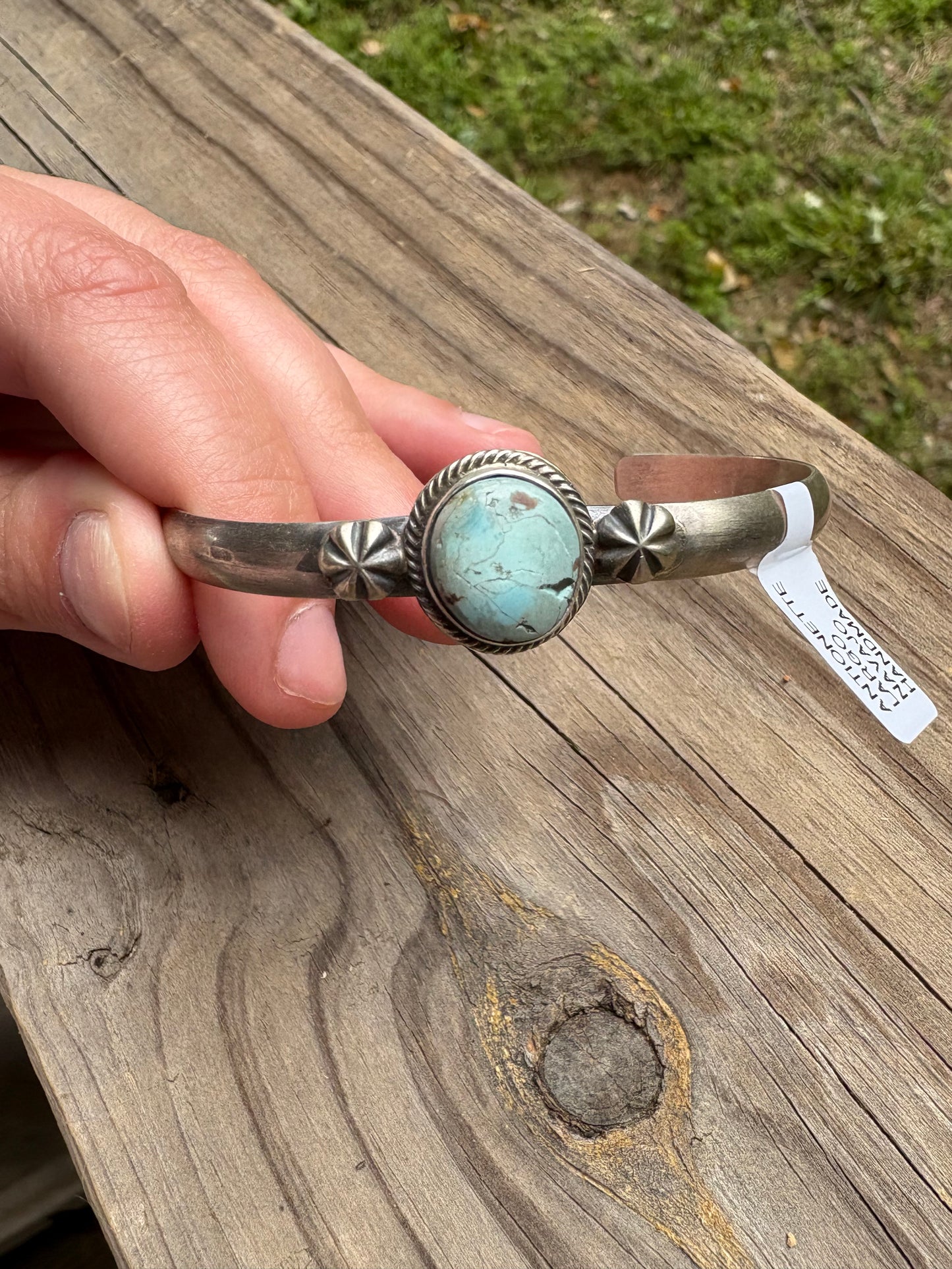 Sterling Silver Golden Hills Turquoise Bracelet