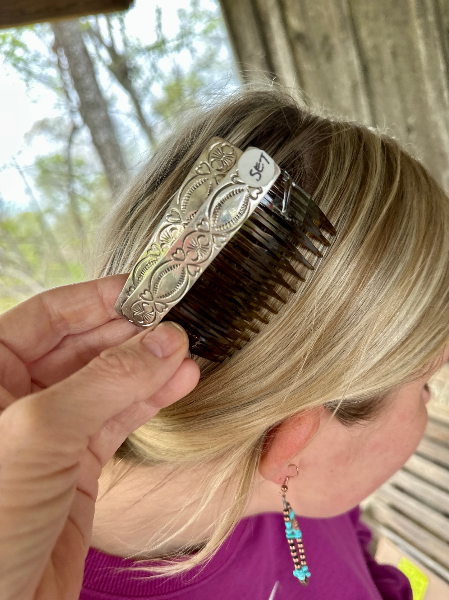 Navajo Made Hair Combs