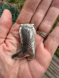 Cowboy Boot Money Clip