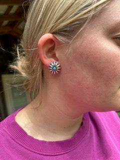Sterling Silver Small Concho Campitos