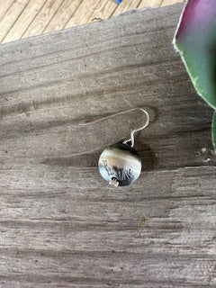 Authentic Maryetta M&M Pearl Thunderbird Earrings