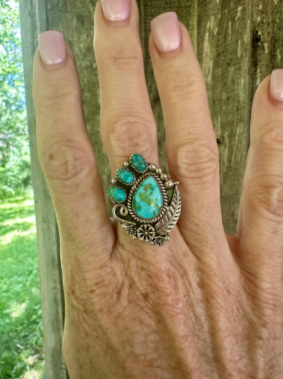 Sonoran Gold Feather Ring
