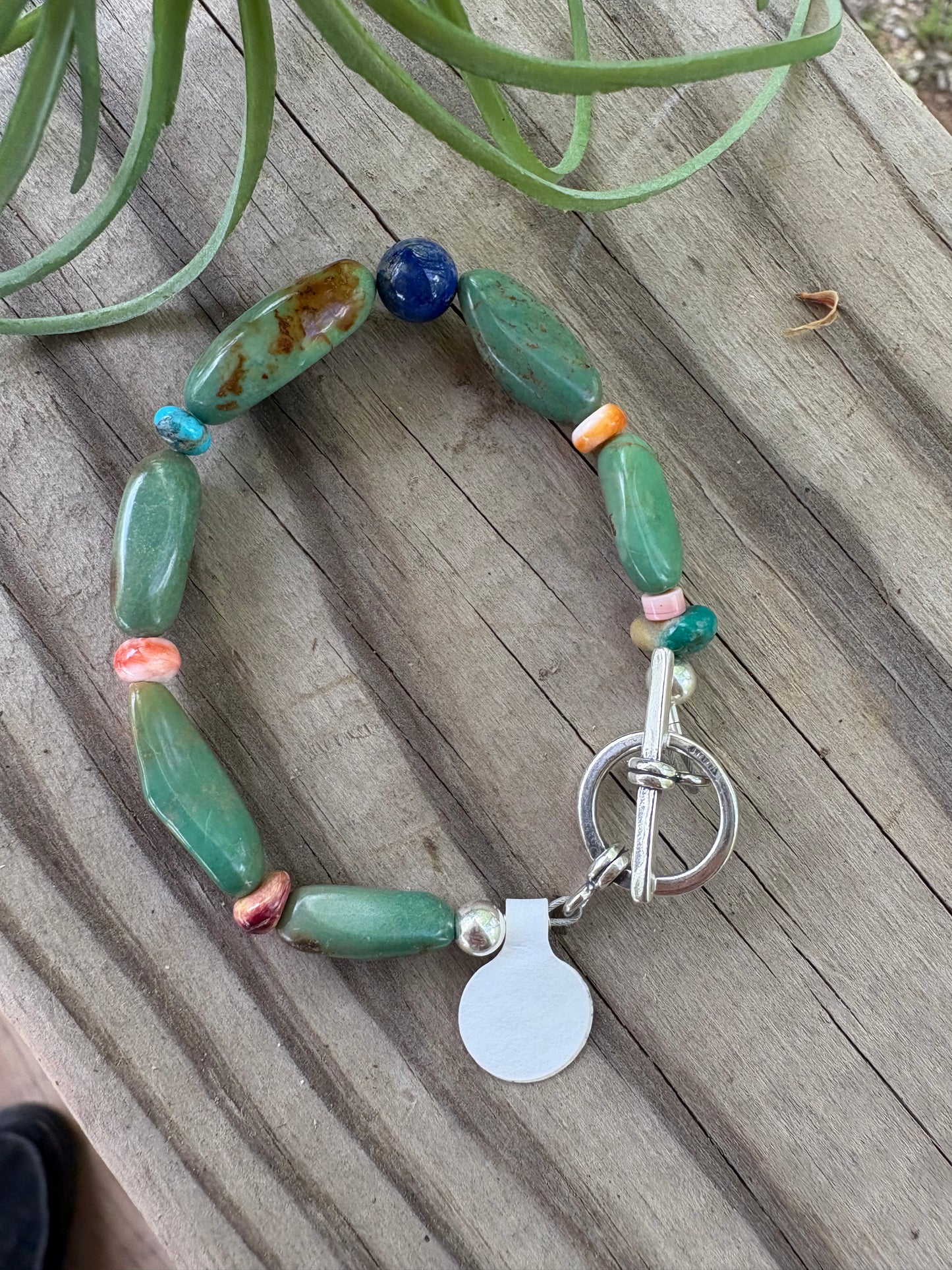 Turquoise and Spiny Bracelet