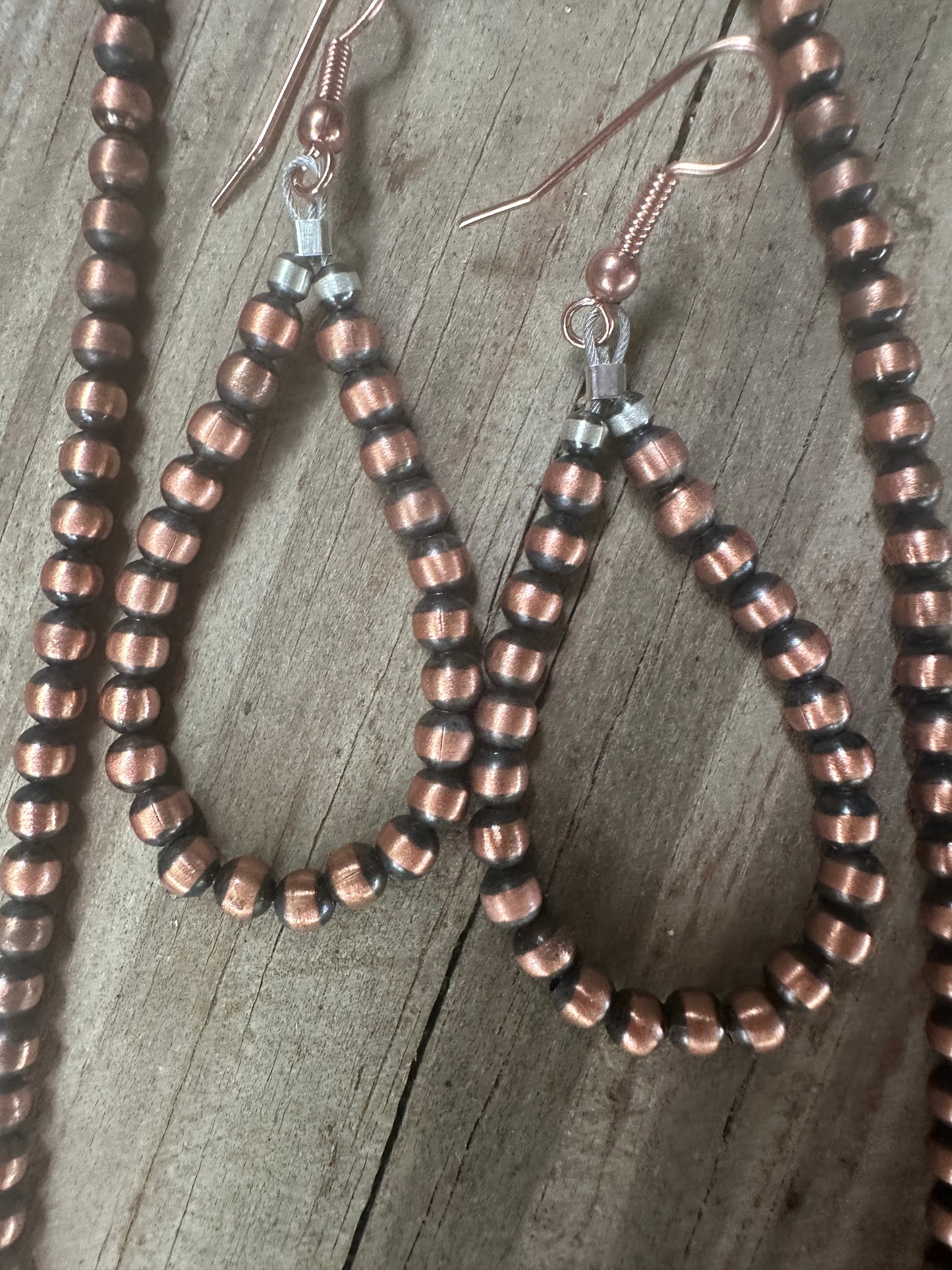 Copper necklace with some sterling