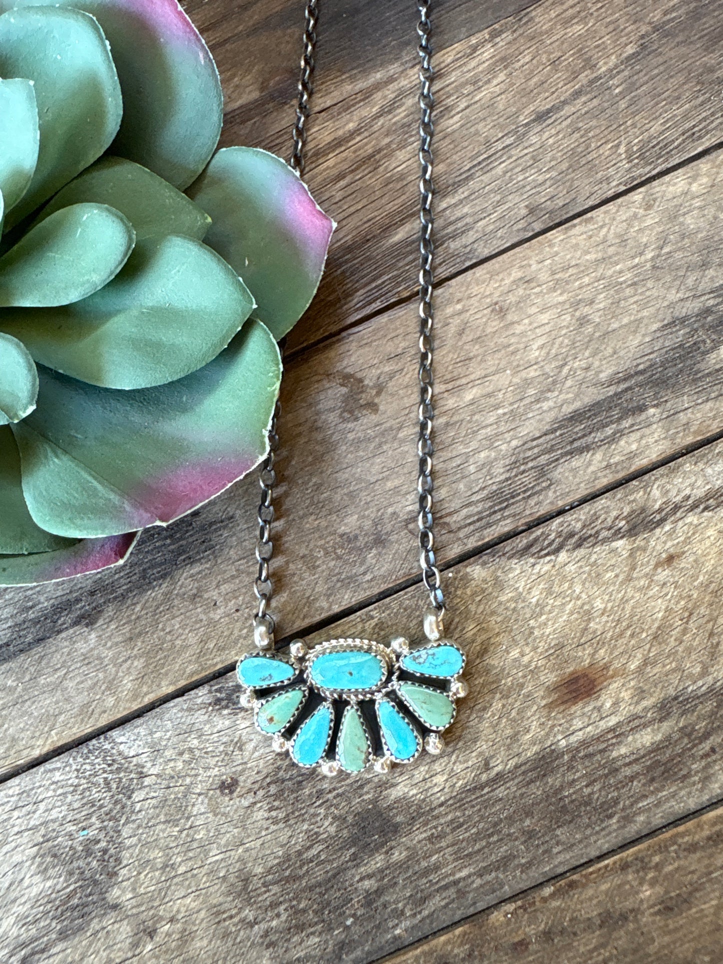 Alicia Wilson Cluster Necklace