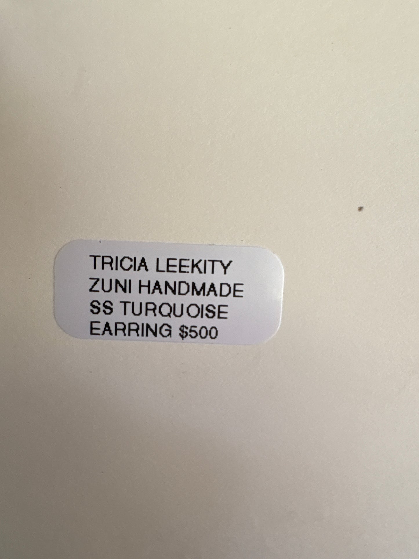 Navajo Sterling Silver Cluster Teardrop Post Earrings