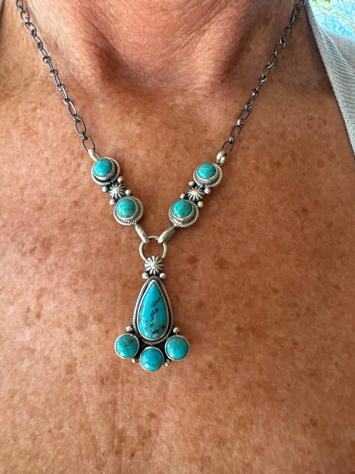 Verley Betone Navajo Lariat Necklace -