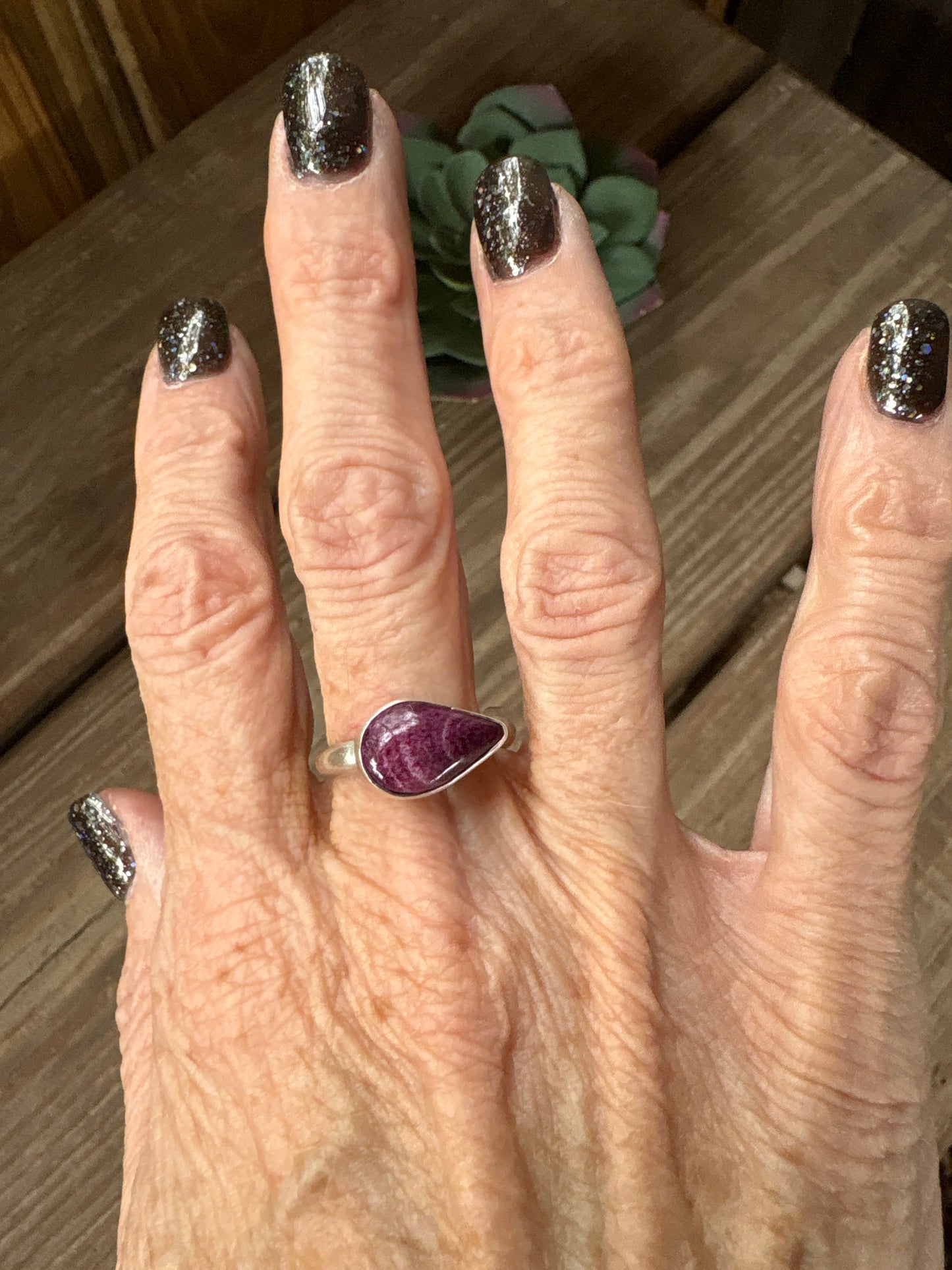 Purple Spiney size 9