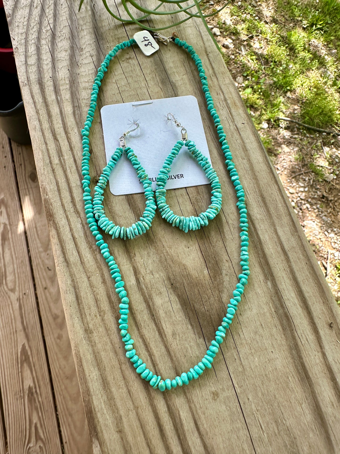 Chilean Turquoise Earrings