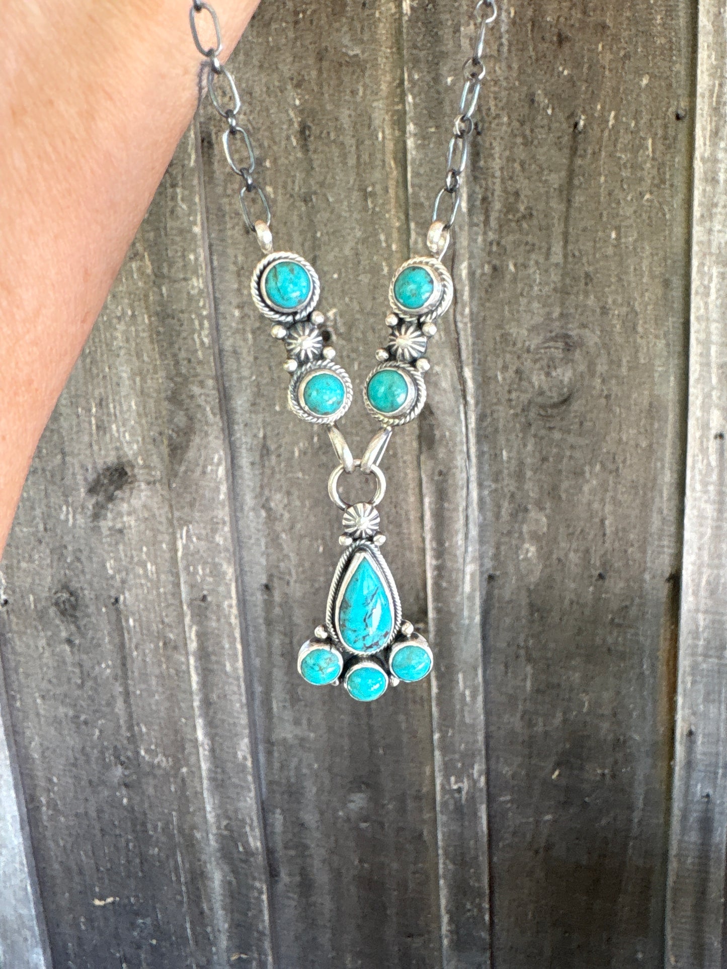 Verley Betone Navajo Lariat Necklace -