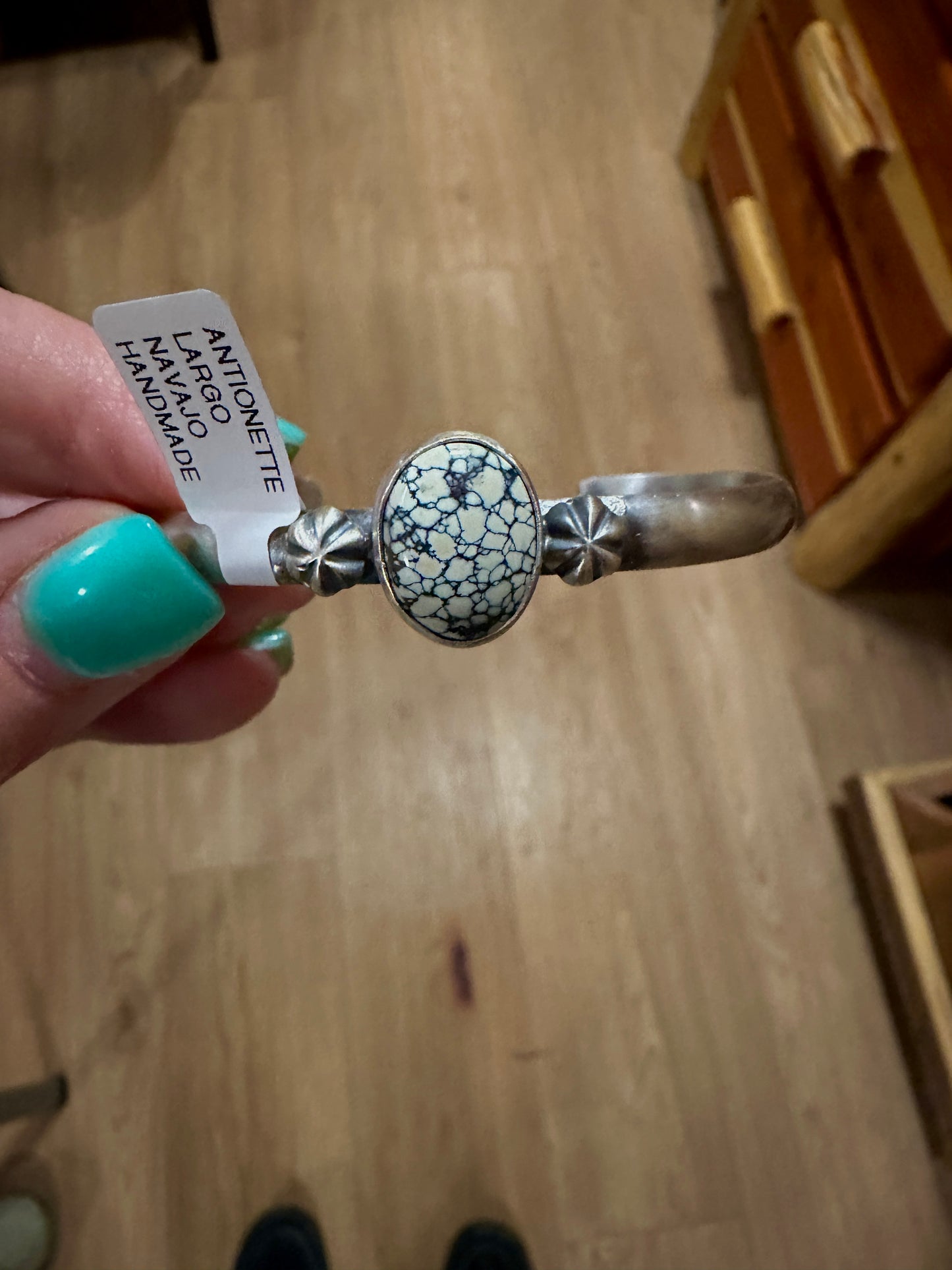 White Buffalo Cuff