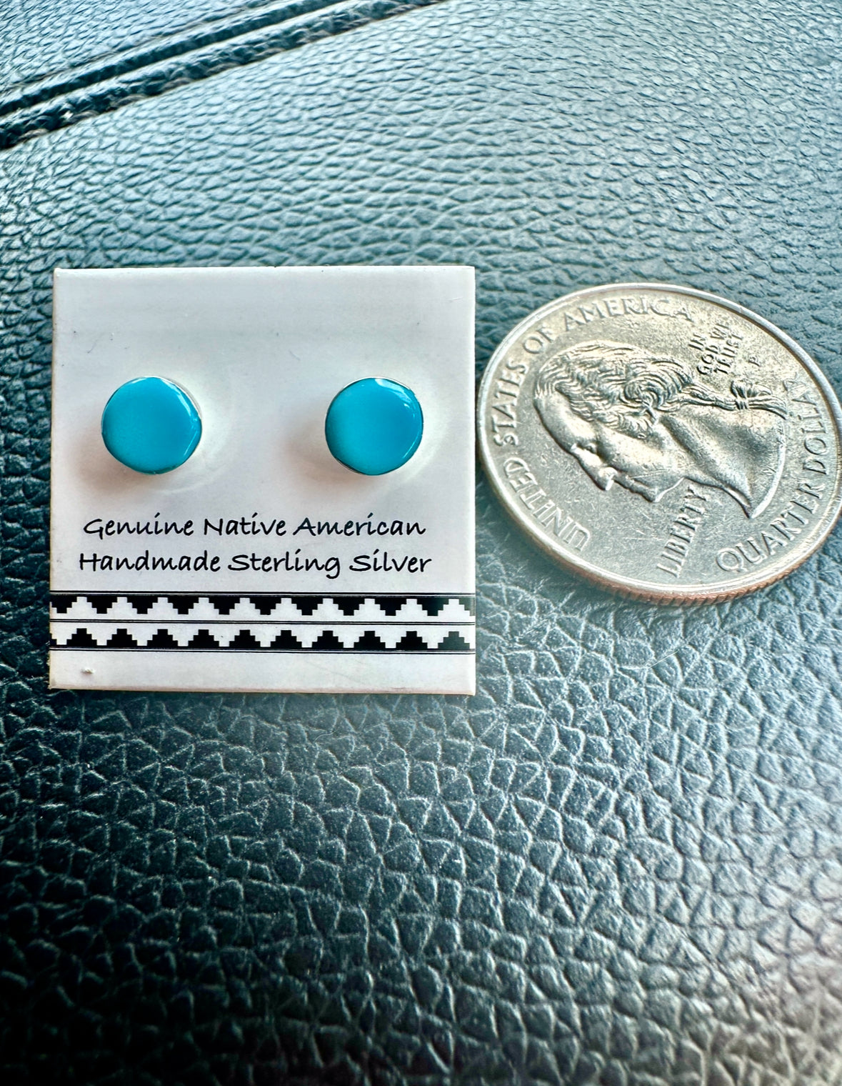 Authentic Zuni Sterling Silver Earrings by Mary Ann Neha - Handmade Native American Jewelry