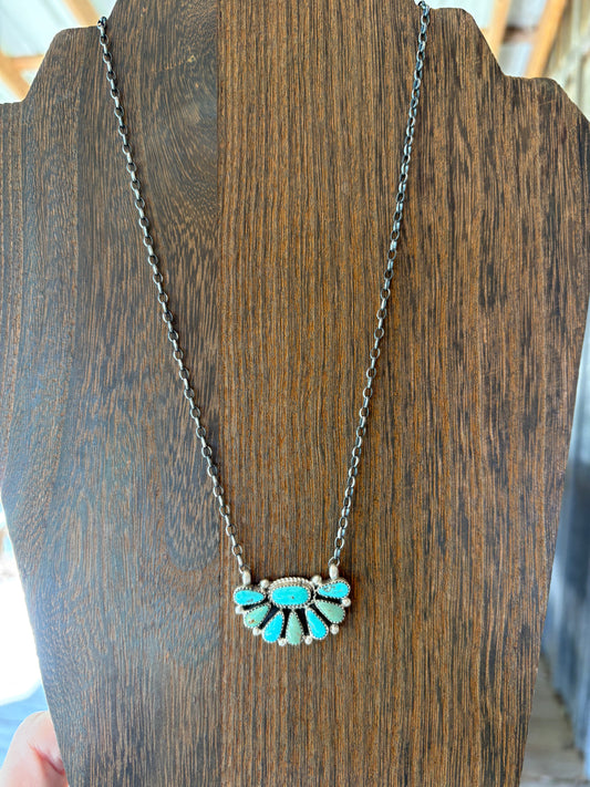 Alicia Wilson Cluster Necklace