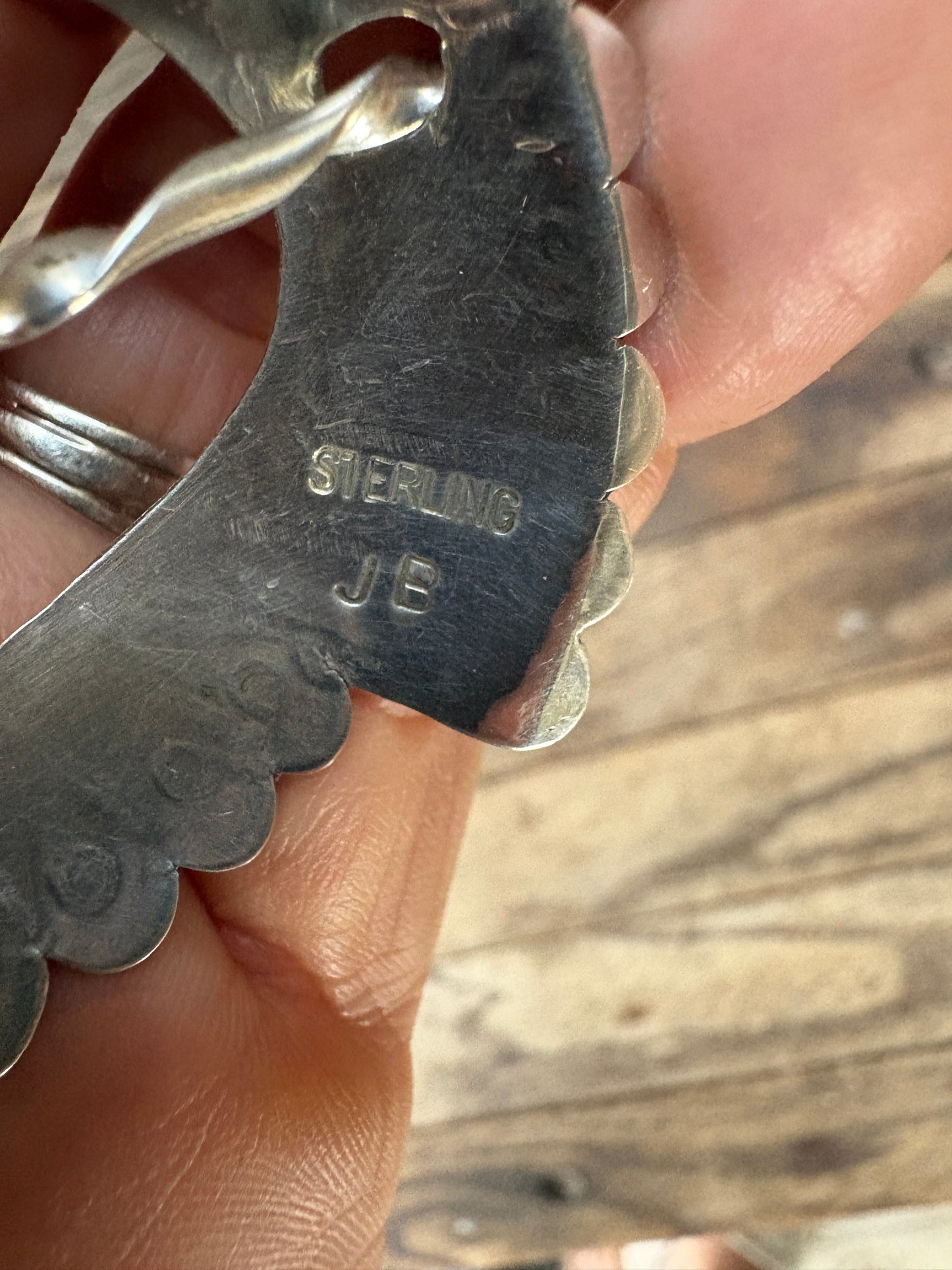 Turquoise & Sterling Silver Hair Pin - Jolene Begay