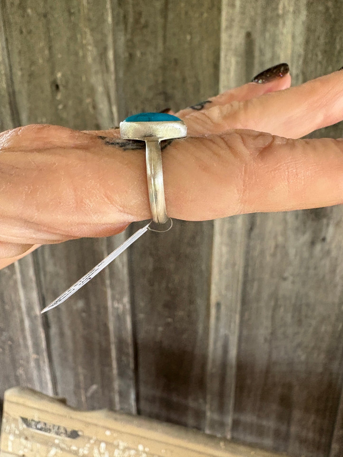 Turquoise Ring By Leroy James