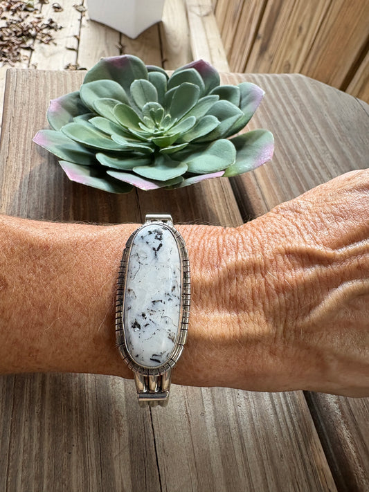 White Buffalo Cuff