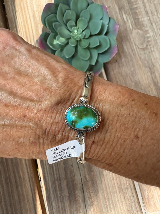 Sonoran Gold Cuff made by Sam Yellowhair