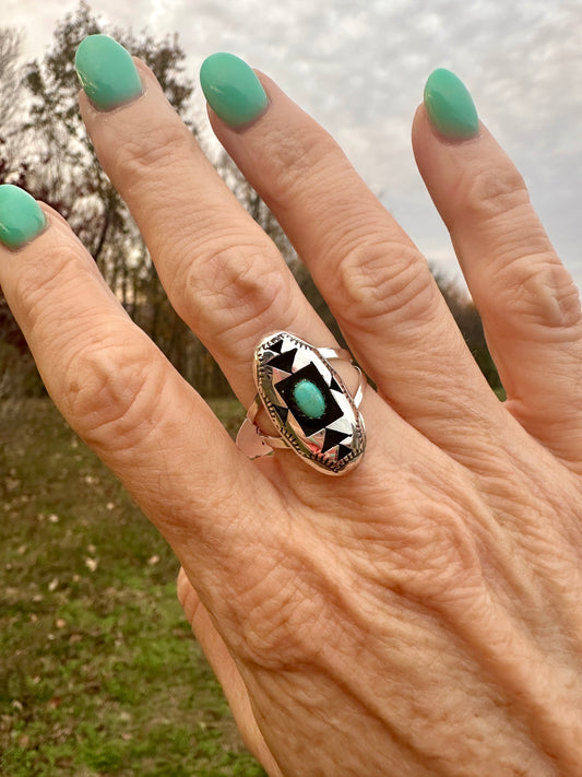 Tribal Navajo Ring