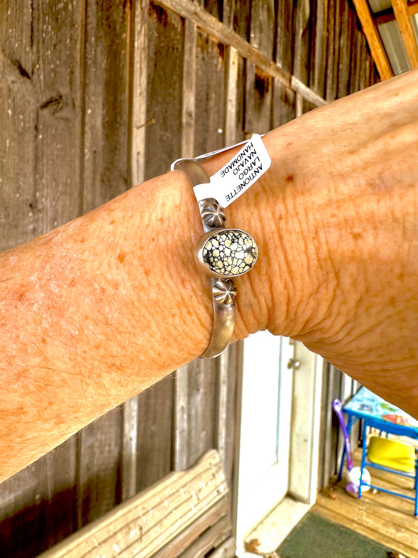 White Buffalo Cuff