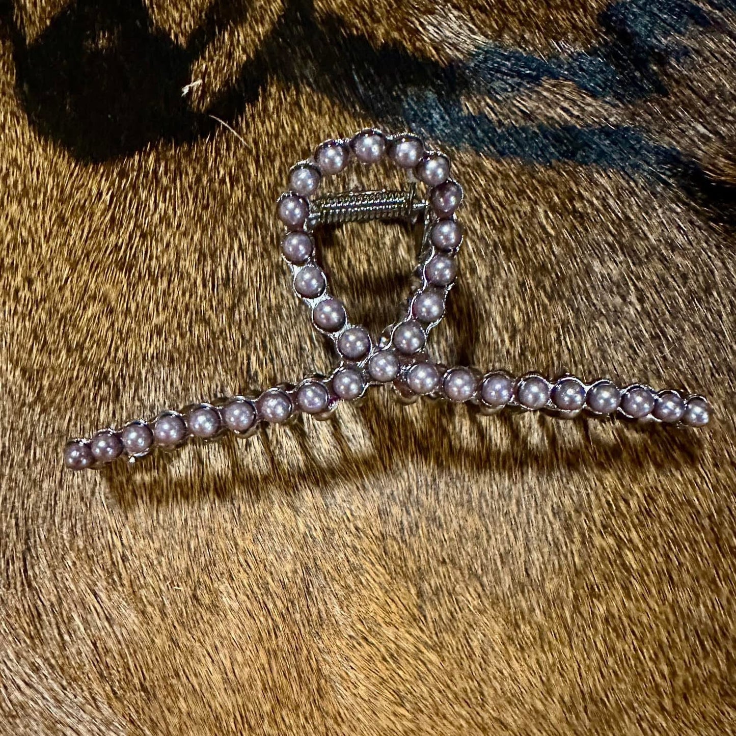 Large Pearls hair clips
