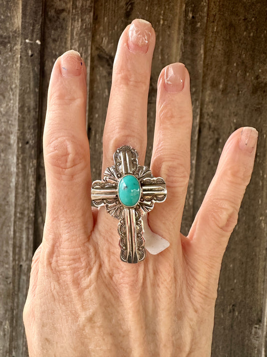 Adjustable Campitos Cross Ring