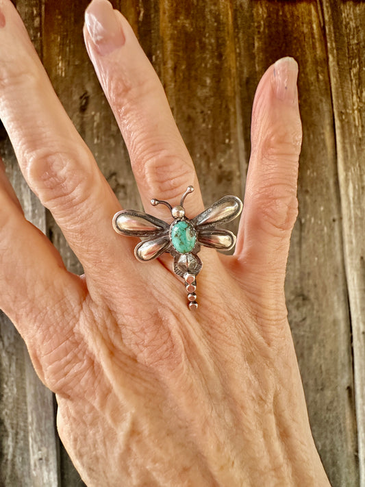 Navajo Butterfly Ring