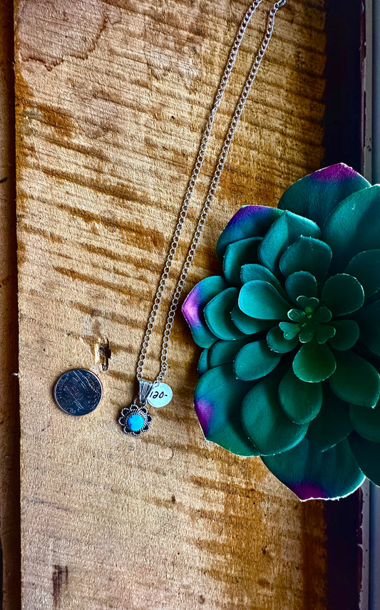 Kingman Turquoise Pendants