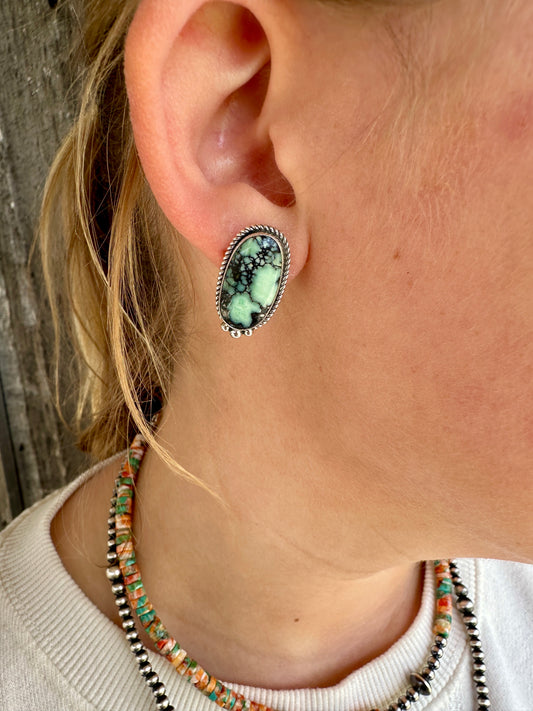 New Lander post earrings