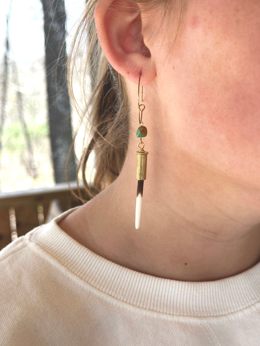 Beth Dutton earrings Gold Hooks