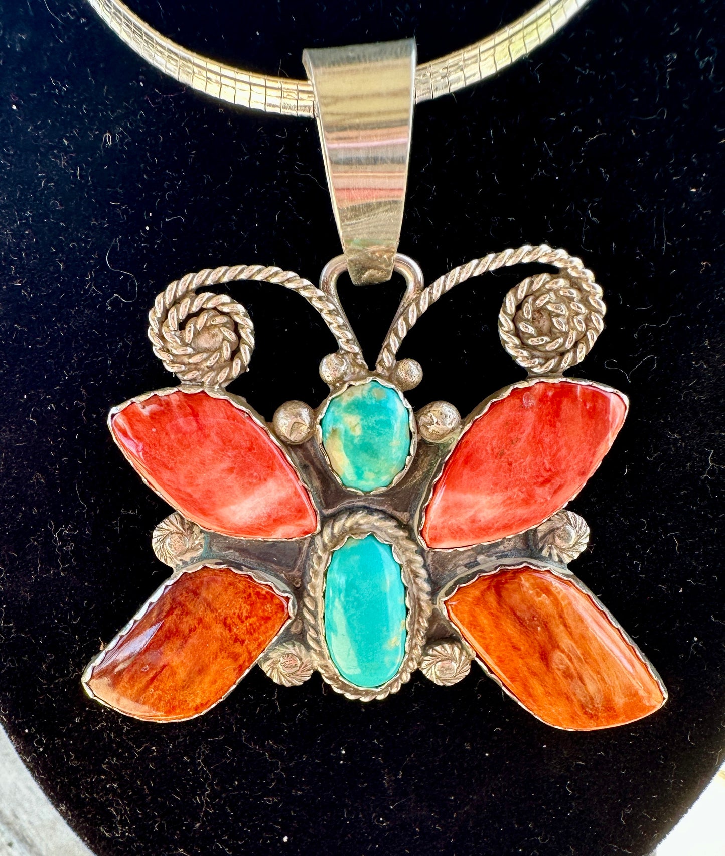 Exquisite Handcrafted Butterfly by Robert Yellowhorse