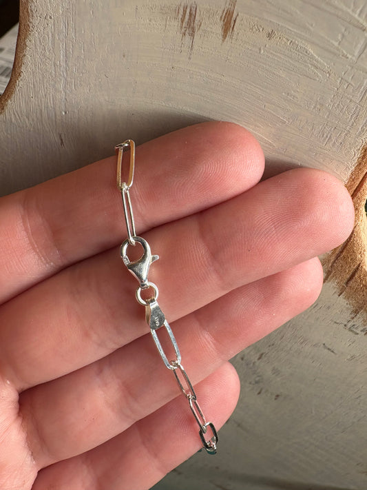 Sterling Silver Chain Necklace 18 inch