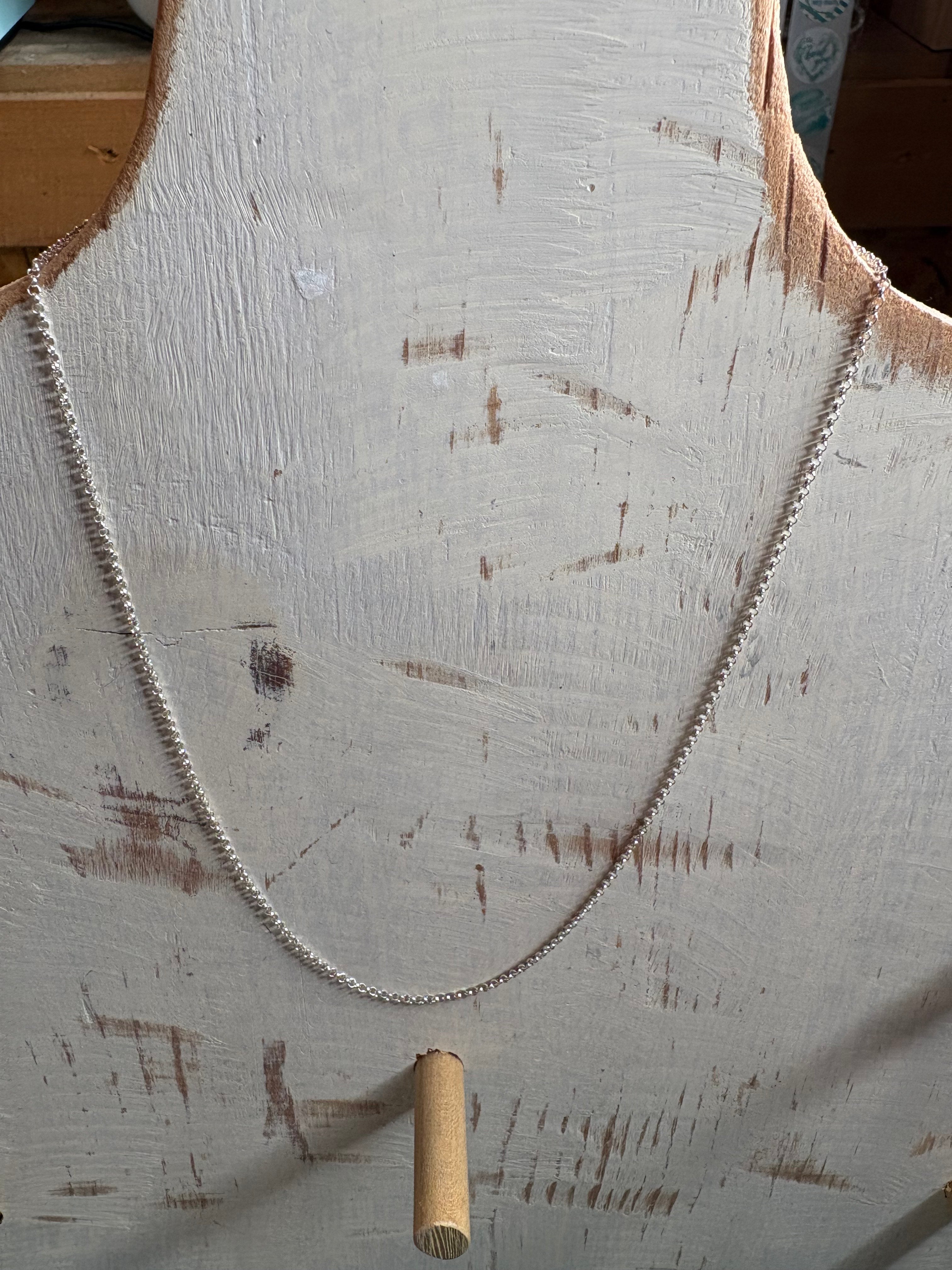 Sterling Silver 18-inch Chain Necklace – Rafter JE Traders