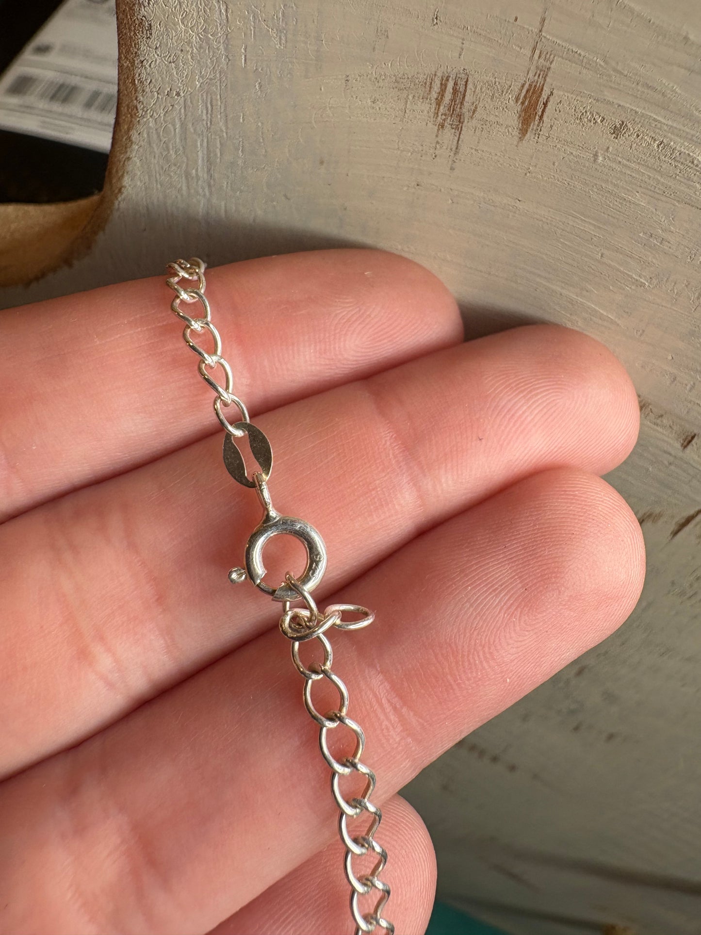 Sterling Silver Chain Necklace 18 inch