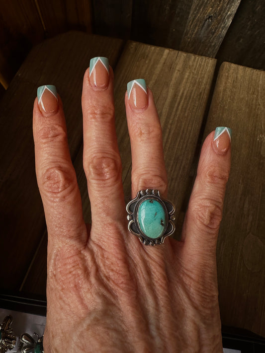 Carico Lake Turquoise Ring
