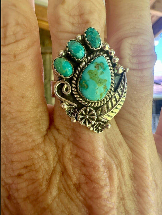 Sonoran Gold Feather Ring