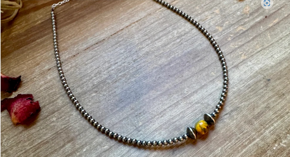 Bumblebee Jasper Necklace