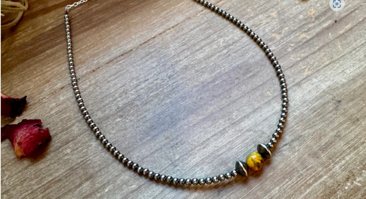 Bumblebee Jasper Necklace